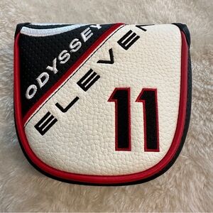 ODYSSEY Eleven Mallet Putter Cover XXL. Magnetic closure Headcover